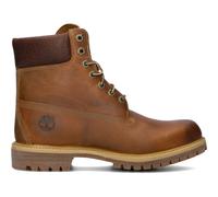 Timberland, Homme, Chaussures, Brun, Taille: 41 EU Bottes en cuir nubuck marron à lacets Premium