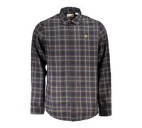 Timberland, Homme, Chemises, Bleu, Taille: S Chemise à carreaux bleue à manches longues