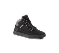 Timberland Homme Davis Square Hiker Chaussure de randonnée, Noir (Black Nubuck), 45 EU