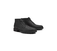 Timberland Homme Elmhurst Chukka WR Basic Botte Tendance, Black Full Grain, 45 EU