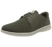 Timberland Homme Graydon Fabric and Leather Oxford Chaussures, Vert Dark Green Nubuck, 44.5 EU