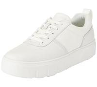 Timberland Homme Laurel Court Basket, Whi Full Grain, 38.5 EU Large