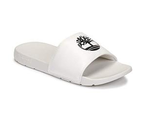 Timberland Homme Playa Sands Sports Slide Sandale, Blanc, 41.5 EU