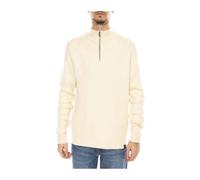 Timberland, Homme, Pulls, Beige, Taille: XL Pull zippé à moitié