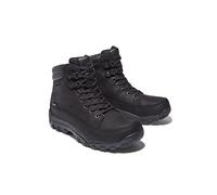 Timberland Homme Rime Ridge Mid WP Basket, Black Nubuck, 45.5 EU