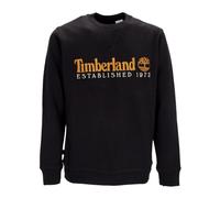 Timberland Logo Brush Back Crew Neck
