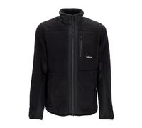Timberland, Homme, Sweatshirts et sweats à capuche, Noir, Taille: S Veste Polaire Sherpa Noire avec Inserts Renforcés