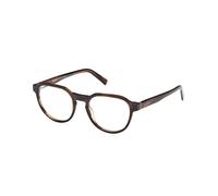 Timberland Homme TB50032 48 Montures optiques Acétate Marron Ronde Normale