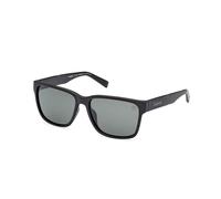 Timberland Homme TB9335-H 02R Lunettes de soleil Injecté Noir Vert Carré Polarisé