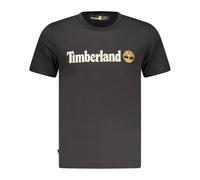 Timberland, Homme, Tops, Noir, Taille: M T-shirt à manches courtes