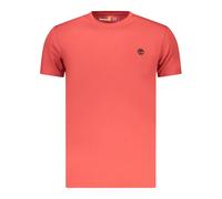 Timberland, Homme, Tops, Rouge, Taille: 3XL T-shirt à manches courtes slim-fit