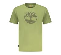 Timberland, Homme, Tops, Vert, Taille: L Kennebec River Tree Logo Short-Sleeve T-Shirt