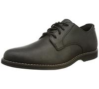 Timberland Homme Woodhull LTHR Ox Basic Plat Oxford, Black Full Grain, 41 EU