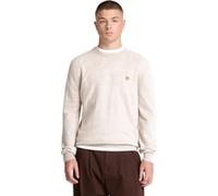Timberland Jaffrey Wool Crewneck Sweater Light Oatmeal Heather Taille: M | Pulls Outlet | Homme
