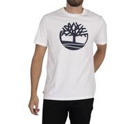 T-shirt Timberland Kennebec River Logo manche courte blanc noir - L