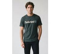 Timberland Kennebec River Linear Logo Short Sleeve Tee Green Gables Taille: S | T-shirts avec imprimés Outlet | Homme | Vert