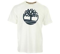 T-shirt Timberland Kennebec River Logo manche courte blanc noir - L