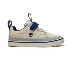 Timberland - Kid's Stone Jump Low Hook & Loop Sneaker - Baskets - US 3 | EU 35 - natural canvas