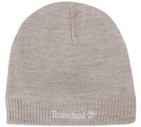 Timberland Knit Logo Beanie Béret Homme, Light Grey, Taille unique