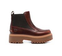 Timberland - Lace-up Bottes - Femme - Chaussures - Rouge - Taille: 39 1/2 EU