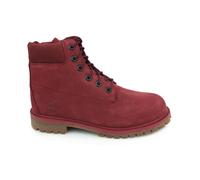 Timberland - Lace-up Bottes - Femme - Chaussures - Rouge - Taille: 39 1/2 EU