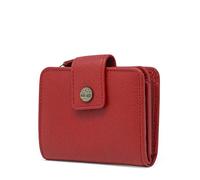 Timberland Leather RFID Small Indexer Wallet Billfold, Petit Portefeuille Cuir Femmes, Rouge/Excursion, Couleur Unie (Getaway Solids), Taille Unique