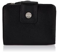 Timberland Portefeuille RFID en Cuir Billfold Small Indexer, Petit Femme, Noir, Taille Unique