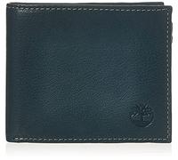 Timberland Leather Wallet with Attached Flip Pocket Accessoire de Voyage-Portefeuille Pliable, Bleu Marine (Blix), Taille Unique Homme