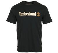 Timberland - Linear Logo Short Sleeve Tee - T-shirt - S - black