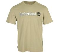 T-shirt à manches courtes homme Timberland Kennebec River Linear Logo Marron