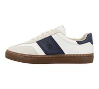 Timberland Lisbon Street Low Baskets En Cuir À Lacets Pour Homme Blanc