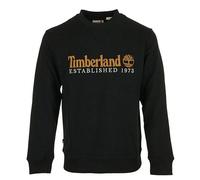 Timberland Logo Brush Back Crew Neck