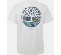 Timberland Pour des hommes T-shirt avec logo d'arbre illustré, blanc