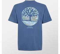 Timberland Logo Graphic T-Shirt Denim foncé M Male