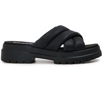 Timberland London Vibe Slide Sandal Black Full Blk Full Grain 6 (39) Female