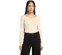 Timberland Long-sleeve Slim Fit Tee Angora Taille: L | Manches longues Outlet | Femme | Gris