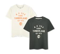 Timberland - Lot De 2 T-shirts Avec Imprimé - Rush Fonce - Garçon - 8 Ans