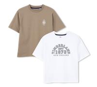 Timberland T60534 T-Shirt pour garçon, Cèdre, 5 Ans