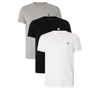 Timberland Basic Jersey Slim Short Sleeve T-shirt 3 Units Blanc S Homme