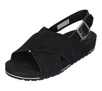 Timberland Malibu Waves Basic, Sandale Femme, Suède Noir, 36 EU