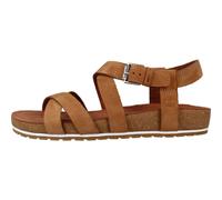 Timberland - Malibu Waves Cheville Sandales Plates - Femme - Chaussures - Brun - Taille: 38 1/2 EU