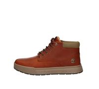 Timberland Maple Grove Mid Lace Sneaker TB0A69FNEJD, Chaussures de sport, Orange Full Grain, 46 EU