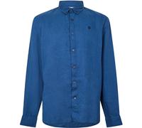 Timberland Men's Mill Brook Long Sleeve Relaxed Fit Shirt Denim foncé S Male