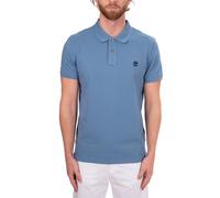 Timberland Polo homme Regular logo Bleu manches courtes Col polo Taille S