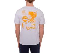 TIMBERLAND - Men's regular T-shirt with back logo print