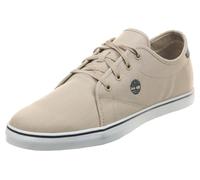Timberland Men's Skape Park Oxford Canvas Trainers, Black, Beige Clair, 47.5 EU