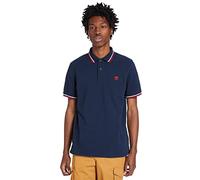 TIMBERLAND - Men's slim-fit tipped polo shirt - Size L