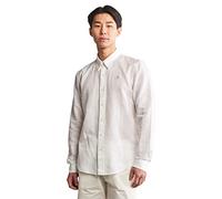 Timberland – Chemise TFO 0A2DR9 coupe slim manches longues coton/lin Taille L