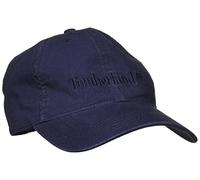 Timberland Men's Southport Beach Cotton Canvas Cap with Self Backstrap and Metal Closure, Peacoat, One Size