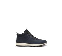 Timberland Homme Baskets Mi-Hautes en Cuir À Lacets Sprint Basic, Black, 43.5 EU